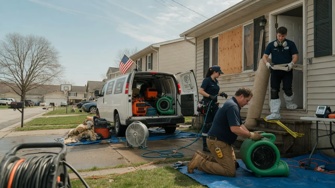 Water Damage Restoration in Mercer, MO near me